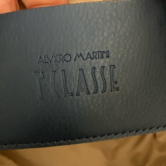 Alviero Martini 1A Claisse Navy Boho Shoulder Bag With Tassles - Picture 9 of 15